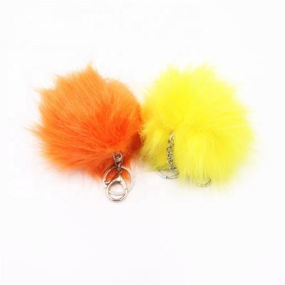 China Promotional Pen Wholesale Factory Made Cheap Price Kpop Pom Pom Key Chain Pen for sale