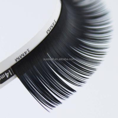 China Ultra Light Weight Jet Black Soft And Very Light Mega Volume Synthetic Silk Lashes 0.03 0.05 0.07mm Volume Cashmere Eyelash Extensions for sale