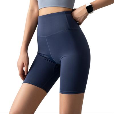 China Breathable Women Workout Yoga Shorts High Waist Booty Lift Up Gym Fitness And Yoga Wear Sports Yoga Breathable Sustainable 4 Way Pants for sale