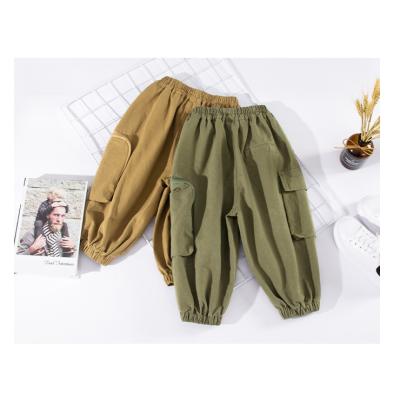 China Low Moq Autumn Kids Trousers Fall Children's Clothing Baby Boy Long Pants New Arrival Breathable for sale