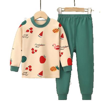 China Wholesale Children's Breathable Cotton Pajamas Suits For Boys And Girls for sale