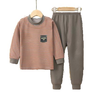 China High Quality Breathable Pajamas Boys Boys About 10 Years Old Children Pajamas Set 2pcs Clothing Set for sale