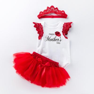 China Breathable Newborn Infant Clothes Summer Dress Costume Girls Romper For Baby for sale