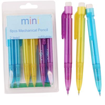 China Custom Logo 0.7mm Promotional Advance 0.5mm Mini Pen Plastic Mechanical Pencil for sale