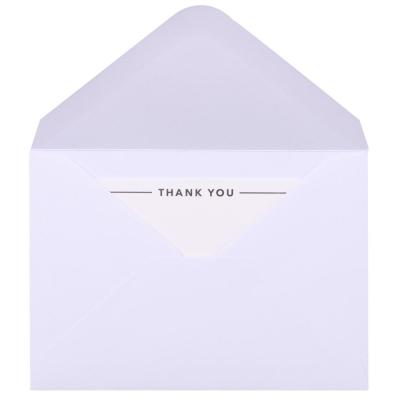 China Gift Envelope Customized Size White Envelope Mini Cards Envelope Thank You Cards With Envelope for sale