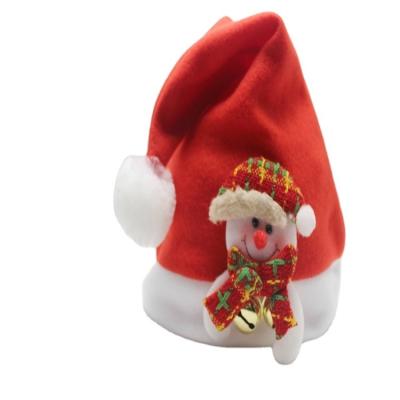 China Chirstmas Decor Large Quantities Wholesale Super Cute Mini Christmas Hats Snowman Hats for sale