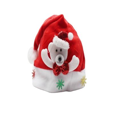 China Durable Large Quantities of Christmas Mini Christmas Hats Wholesale for sale