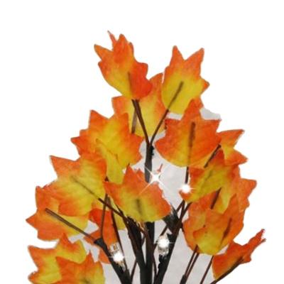 China Miniature Christmas Tree Decorations Maple Tree Christmas Gift Props Tree Light for sale