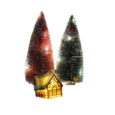 China Chirstmas decor glowing Christmas trees adorn cedar trees with cute miniature taffy topsRomantic Christmas tree for sale