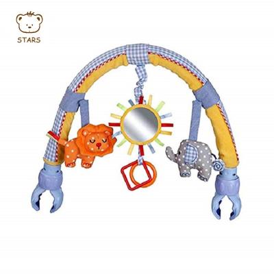 China Custom Gift EducationToy Baby Hanging Toy Music Bed Toy Infant Stroller Arch Toys for sale