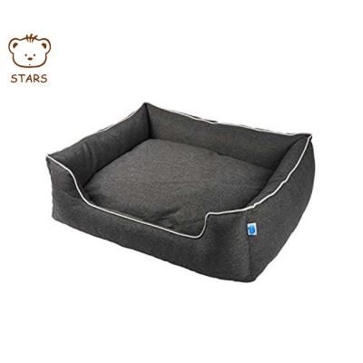 China Sustainable Factory Square Soft Dog Bed Luxury Pet Bed Manufacturer for sale