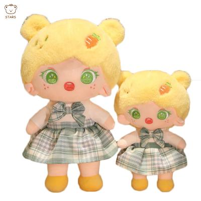 China Custom Pet Cat Dog Sleeping Cute Plush Toy Idol Doll Korea Star Doll For Kids for sale