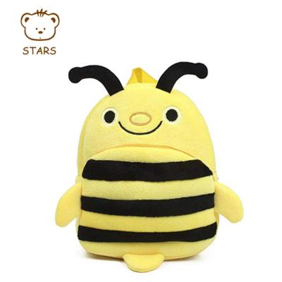 China Waterproof Custom Lovely Plush Animals Backpacks Cartoon School Bag For Kids for sale