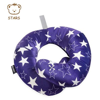 China Best Anti-static Wholesale Micro Soft Neck Pillow Plush Pearl Plush Rest Pillow For Car Airplane Travel for sale