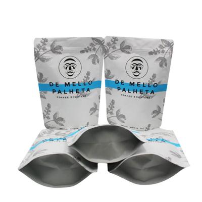 China Custom Printed Coffee Plastic Packaging Aluminum Foil Digital Printing Bags Stand Up Pouch Bag for sale