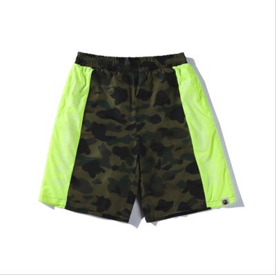 China Summer Viable Men Camouflage Reflective Shorts Street Luxury Glowing Shorts For Teenagers for sale