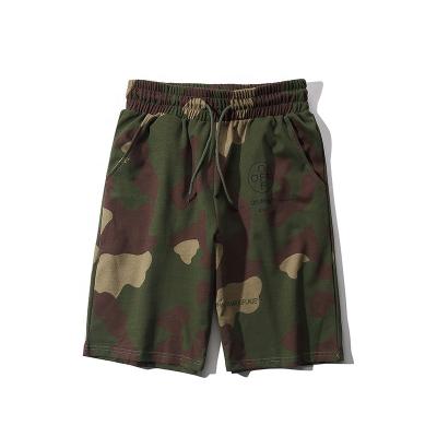 China Summer Viable Men Camouflage Casual Drawstring Shorts Knee Length Shorts for sale