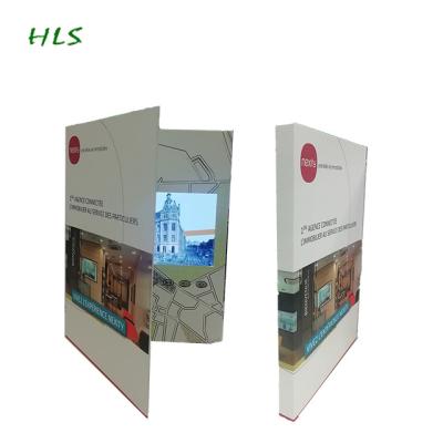 China China HD Display Video Card Invitation LCD Video Greeting Card for sale