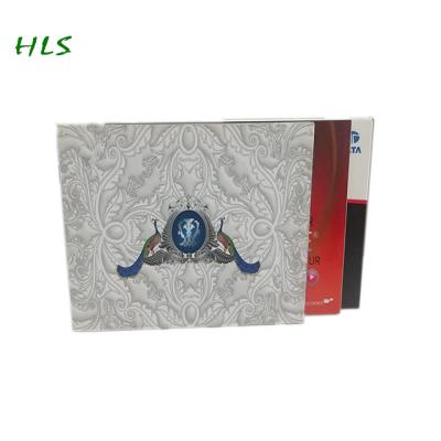 China China Popular Video Card Promotional Advertising Video Greeting Card 4.3 Inch Invitation Video Card for sale