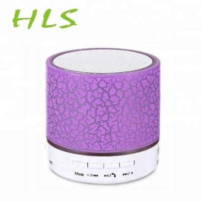 China Hot Sale 2018 Mini Fashion Smart Wireless Stereo LED Light Mini Portable MP3 Speaker Mini BT for sale