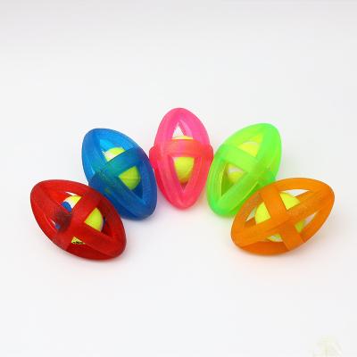 China Stocked Pet Toys Dog Dog TPR New Pet Toys Resistant Olive Toy Ball Dog Molars Bite Wholesale for sale