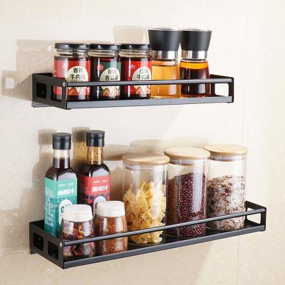 China Wall Mount Bracket Wall Storage Spice Jar Cabinet Shelf Kitchen Stocked Instrument Supplies Bathroom Storage Racks & Holders for sale