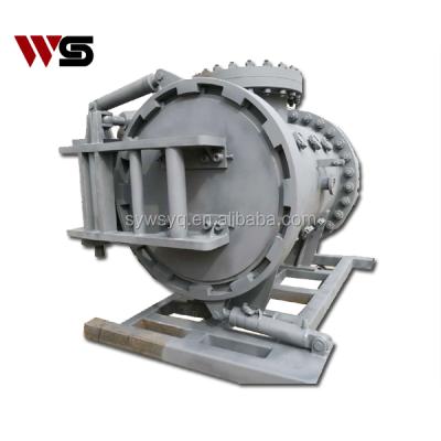 China Automatic Opening Closing Pipeline Closures Electric Quick Release For Hog Trap Or Other Pressure Vessel for sale