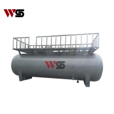 China OIL Non-Standard ASME U Stamp DN1800 Horizontal Type Steel Ground Oil Storage Tank With Ladder For Chemical Or Petroleum Use for sale