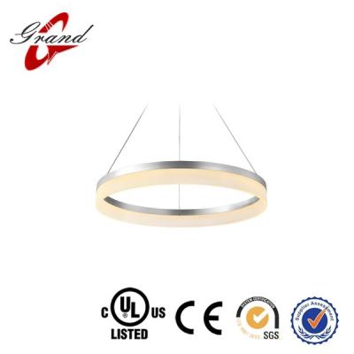 China Modern Acrylic +Aluminum SMD LED 38W Acrylic Pendent Light for sale