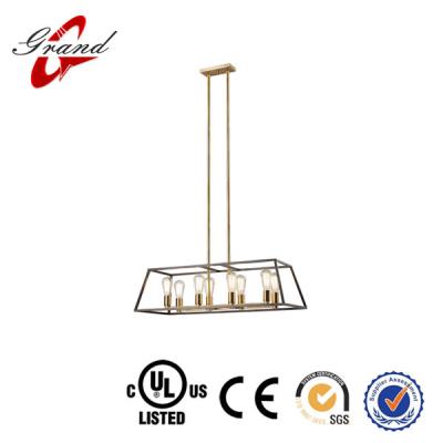 China Iron Antique Modern Industrial Pendent Lamp Linear Light for sale