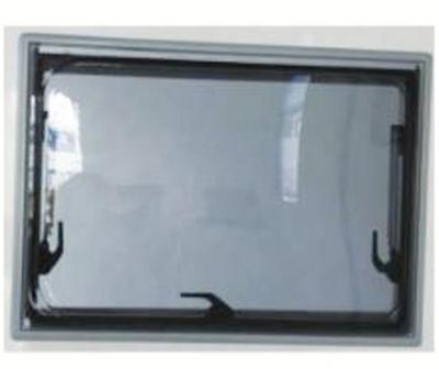 China Acrylic Windows Sunshades Side Window RV Caravan Motorhome Square Corner for sale