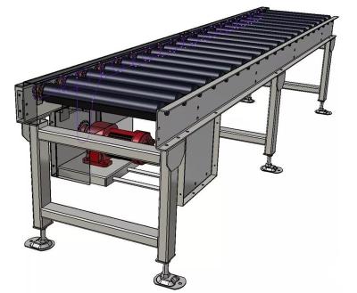 China Auto Roller Drive Heat Resistant Straight Motorized Electric Conveyor for sale