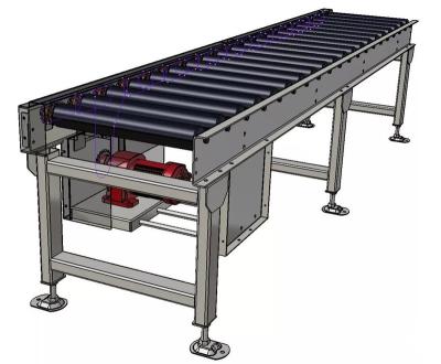 China Carbon steel rodillos transportador heat resistant motorized electric roller conveyor for sale