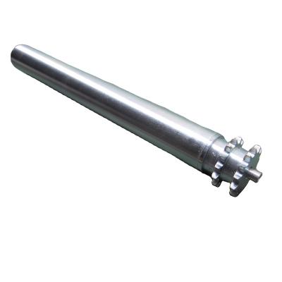 China Heat Resistant Heavy Duty Conveyor Roller Stainless Steel Drive Conveyor Roller With Double Sprocket For Conveyor System for sale