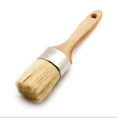 China Best Professional Wholesale Plastic Handle Paint Brushes Paint Wax Brush for sale