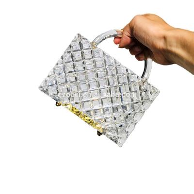 China Luxury Evening Clutch Bags Manufacturers Mini Acrylic Clutch Bags OC4188 Guangzhou Occi Clear for sale