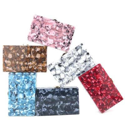 China Luxury Clutch Bags OC4019 Guangzhou Factory Clearance Acrylic Bag Cheap Price Women Bag for sale