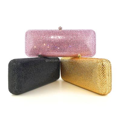 China Custom Crystal Inline Equalizing Clutch OC4171 China Factory Bag Custom Crystal Inline Clutch OC4171 China Factory Bag for sale