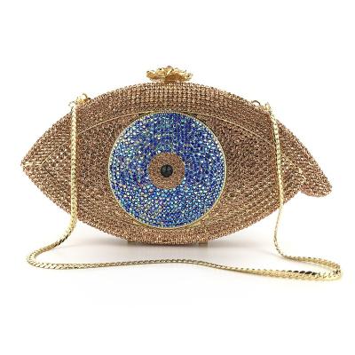 China OC3914Guangzhou Occi Full Fashion Evil Eye Crystal Handmade Crystal Clutch Bag OC3914 Guangzhou Occi Full Fashion Evil Eye Clutch Bag for sale