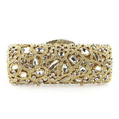 China Fashion Women's Clutch Purse OC4007 Crystal Bag 2021 Fashion Women's Clutch Purse Gold Handmade Gold Crystal Bag 2021 for sale