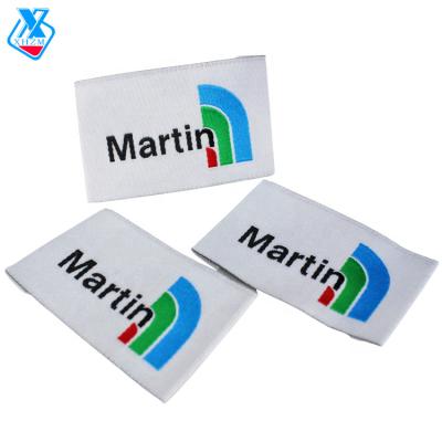 China Factory Price Viable Custom Cotton Fabric Label Neck Labels For T Shirt for sale