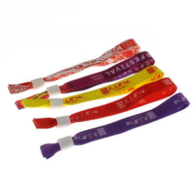 China 2022 fashion sale event wrist band manufacturer hot custom logo woven wristbands for sale