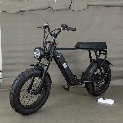 China Aluminum Alloy Hot Sale High Speed Long Range Fat Tire Motorcycle Electric City Bike for sale