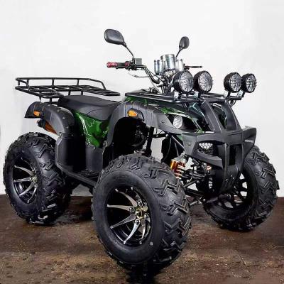 China All-Terrain Automatic Mountain ATV Buggy Off-Road Four-Wheel Beach Gas Motorcycle For Adult 10 inch iron tire for sale