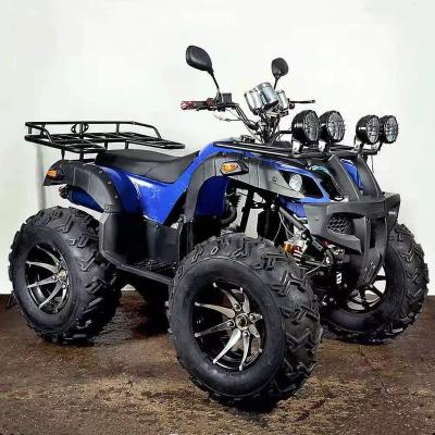 China New Design All-Terrain Off-Road Four-Wheel Beach Gas Motorcycle Automatic Mountain ATV Buggy For Adult 10 inch iron tire for sale