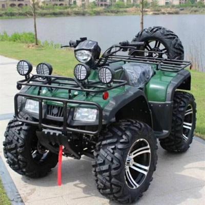 China 200cc/300cc/500cc short/long wheelbase adult four-wheeled off-road motorcycle all-terrain vehicle mountain buggy ATV 10 inch iron tire for sale