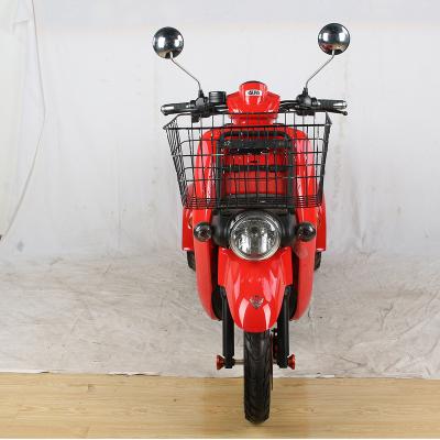 China Cargo 800w*2 72v 50ah Electric Scooter Pizza Food Delivery Motorcycle Moped Tricycle With Food Deliver Box for sale