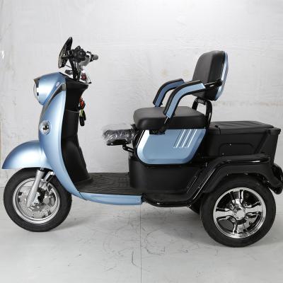 China Cargo Cheaper Power 60V 1000W Europe Standard Extended 2200W Handicapped Adult Professional Motor Electric Tricycle Cargo for sale