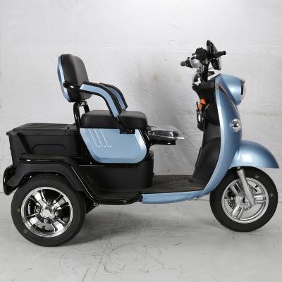 China Cargo Cheaper Power 60V 1000W Europe Standard Extended 2200W Handicapped Adult Professiona Electric Tricycle Cargo E Scooter for sale