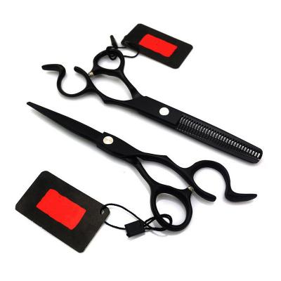 China Custom Logo Professional Barber Hair Thinning Band Scissors WB200-535 6 Inch Hairdressing Scissors Tools for sale